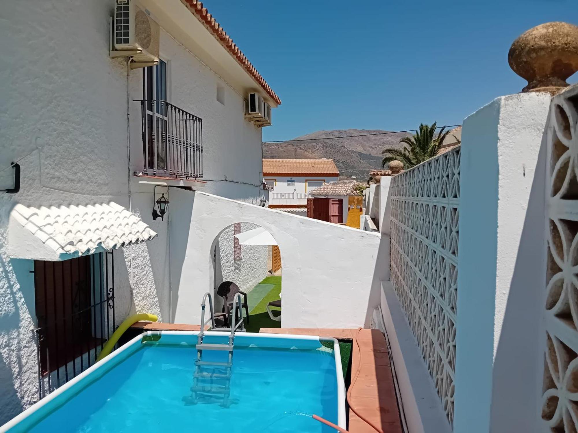Casa Patio De Los Naranjos Piscina Privada Алькаусин Экстерьер фото